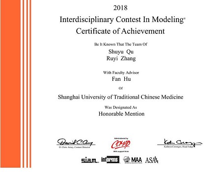 bevictor伟德员工喜获数学建模国际二等奖